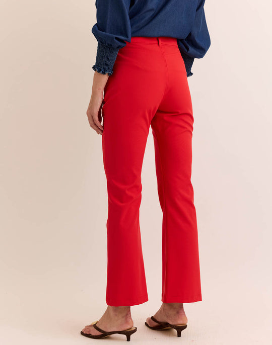 Natalie Traveler's Twill Flare Leg Pant