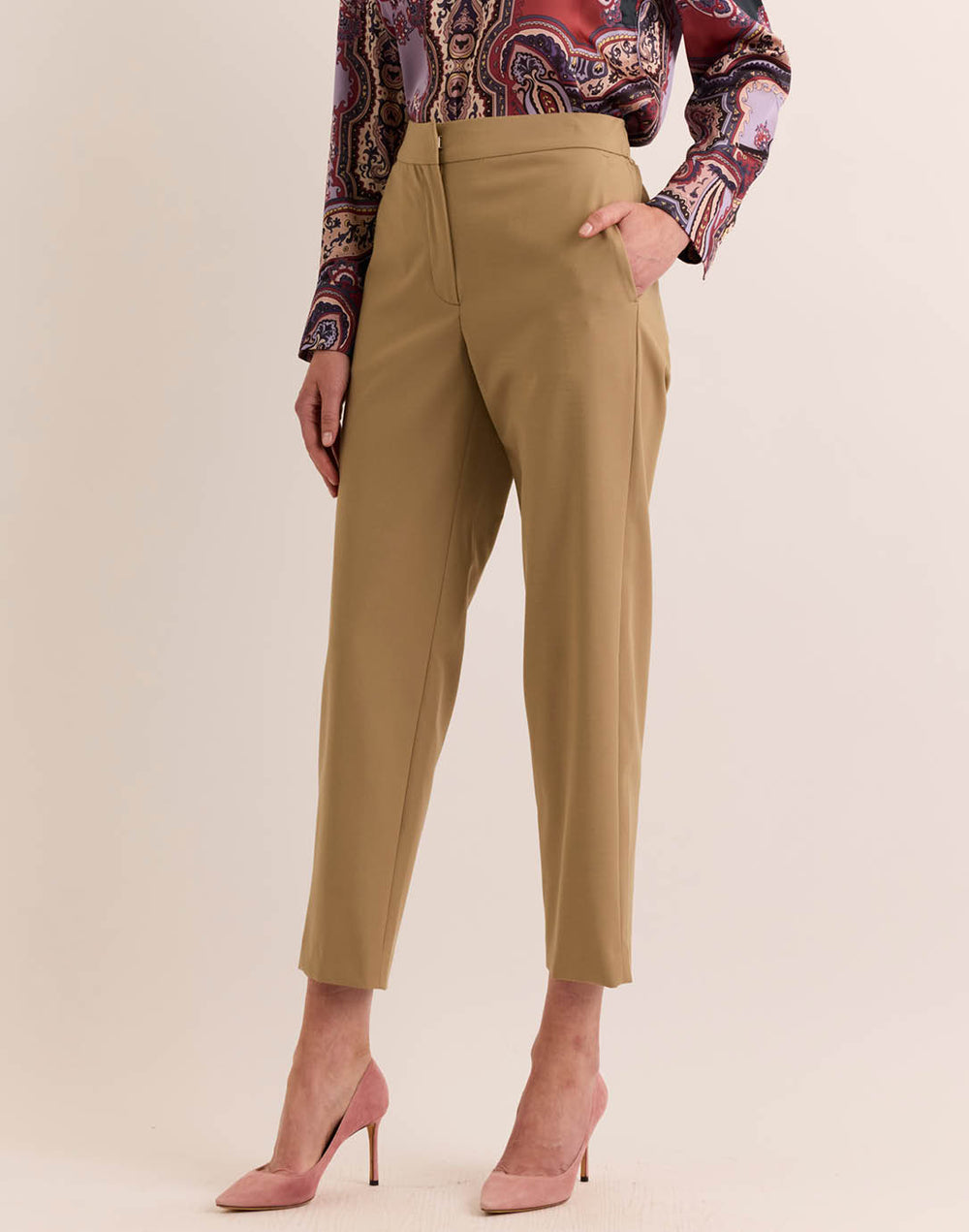 Jolene Traveler's Twill Ankle Pant