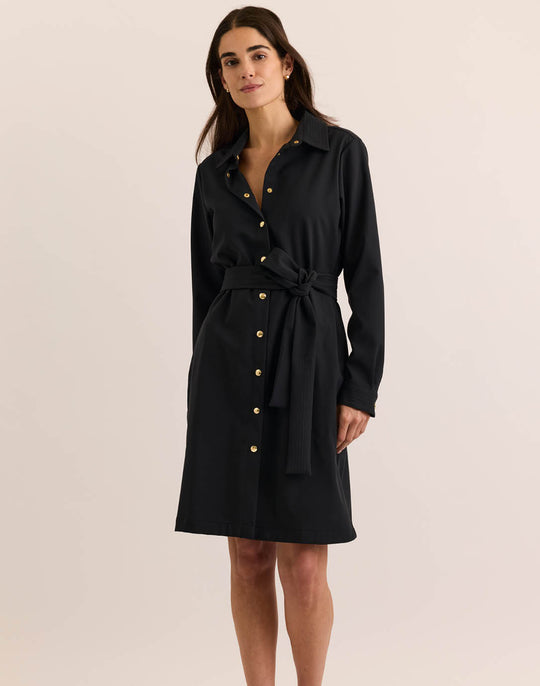 Astrid Long Sleeve Traveler's Twill Dress