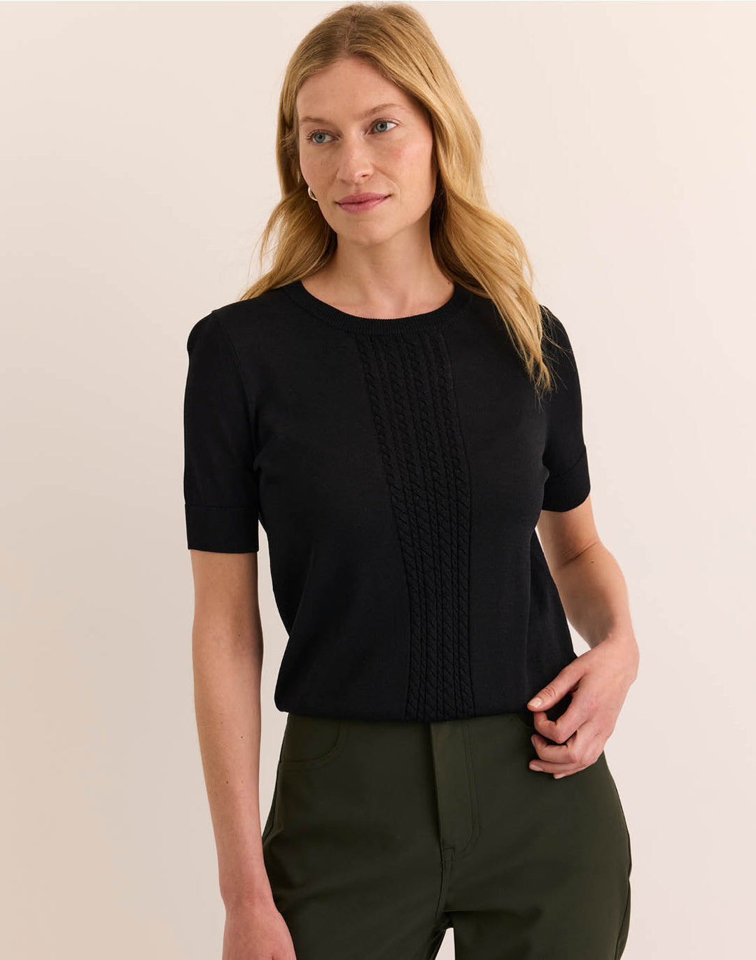 Katie Short Sleeve Sweater