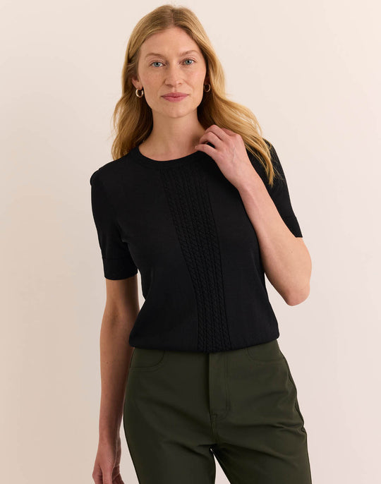 Katie Short Sleeve Sweater