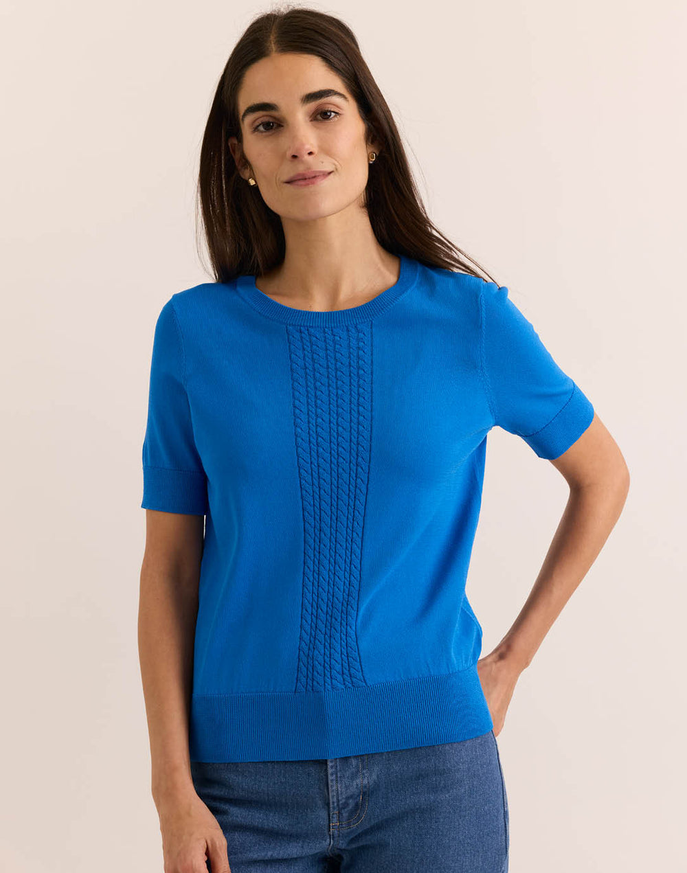 Katie Short Sleeve Sweater