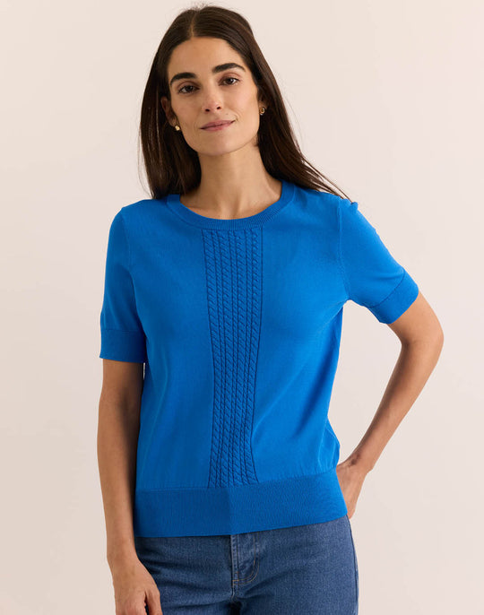 Katie Short Sleeve Sweater