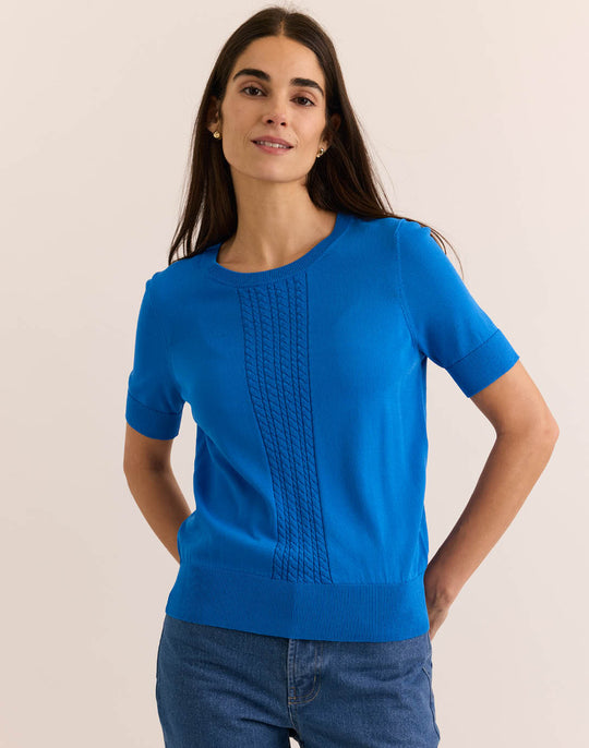 Katie Short Sleeve Sweater