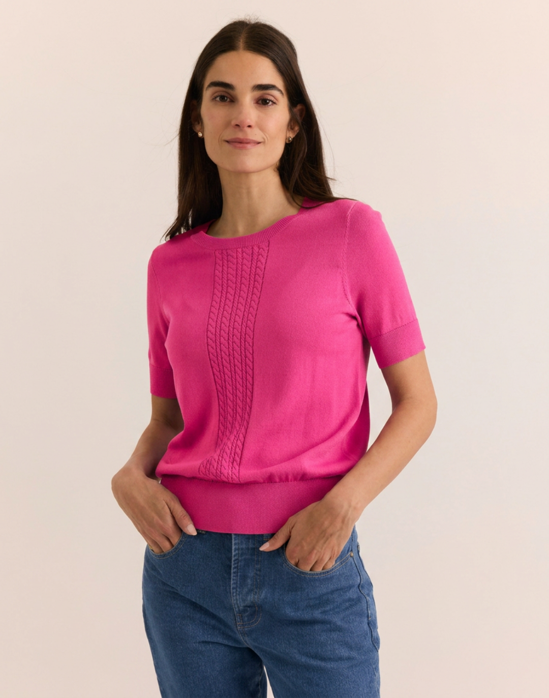 Katie Short Sleeve Sweater