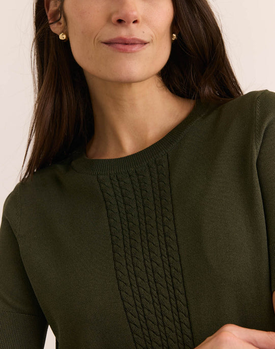 Katie Short Sleeve Sweater