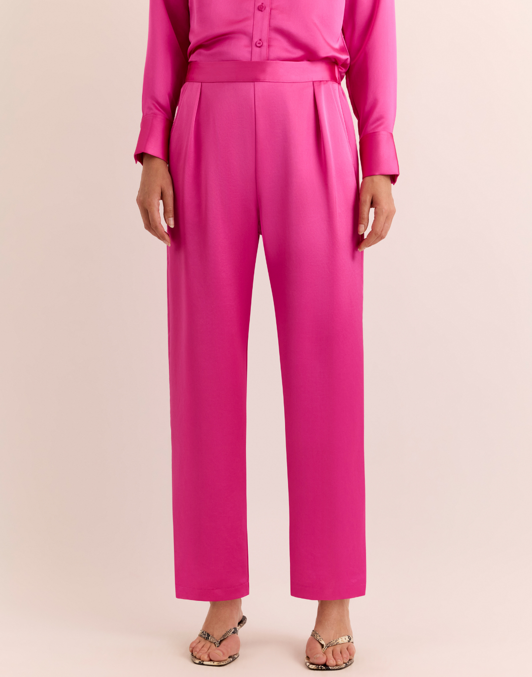 Hostess Liquid Satin Pant