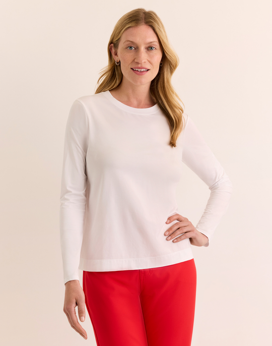 Great Long Sleeve Solid Tee