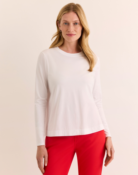 Great Long Sleeve Solid Tee
