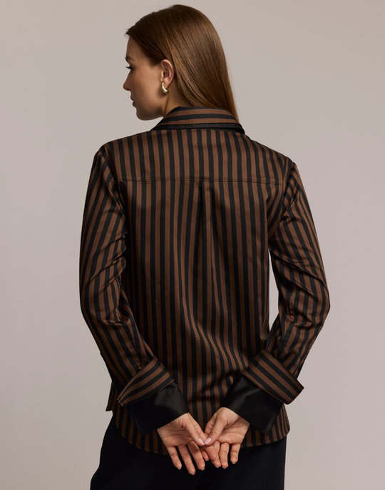 Margot Long Sleeve Stripe Shirt