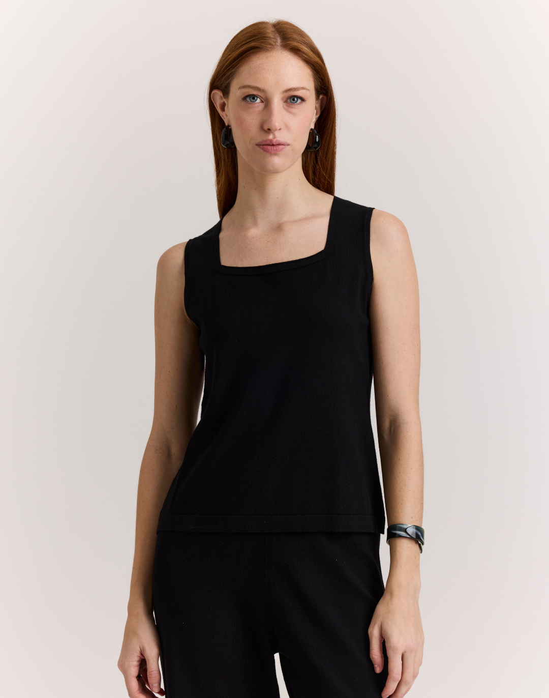Maria Sleeveless Sweater Tank