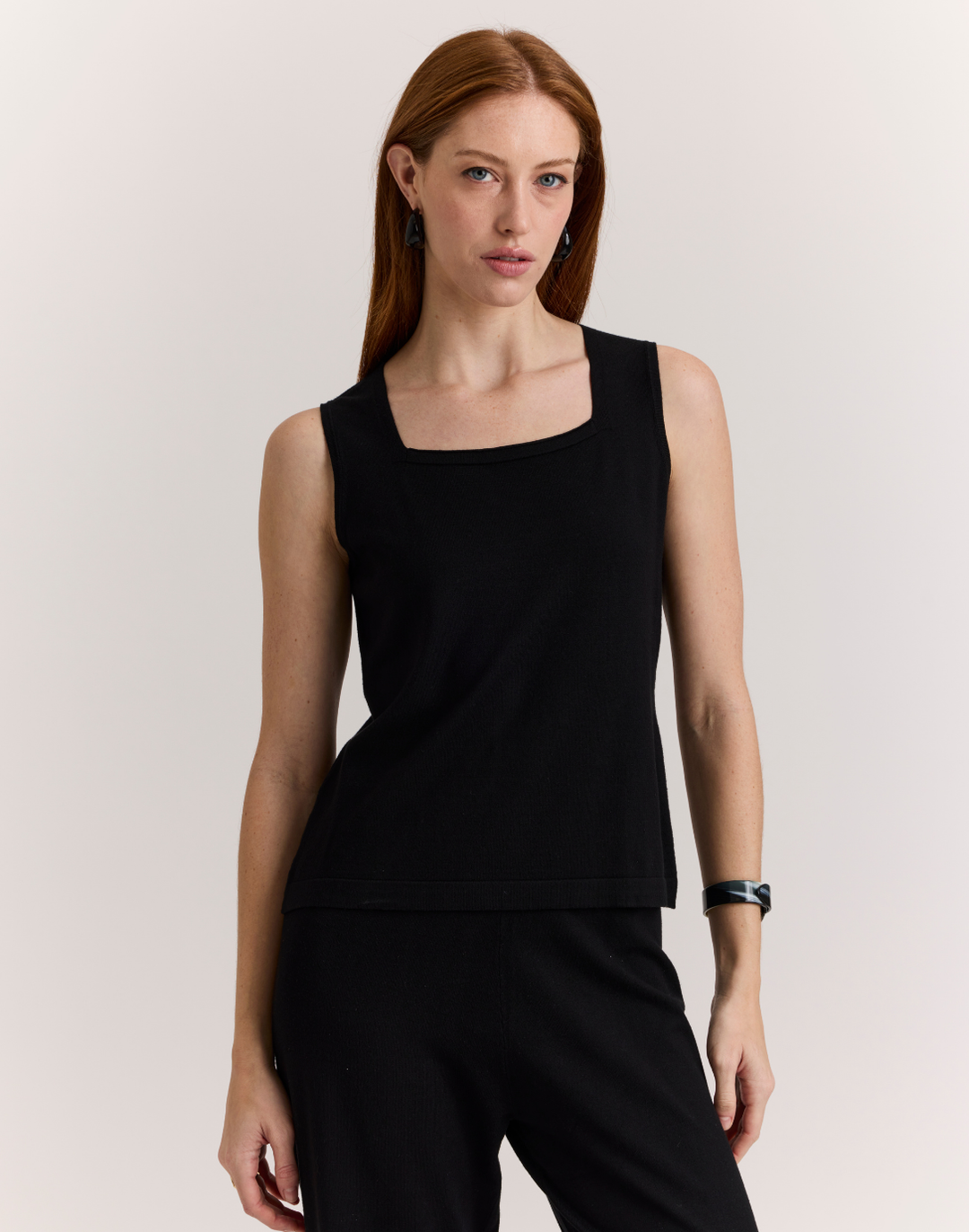 Maria Sleeveless Sweater Tank