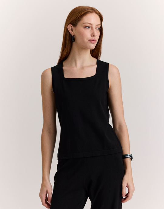 Maria Sleeveless Sweater Tank