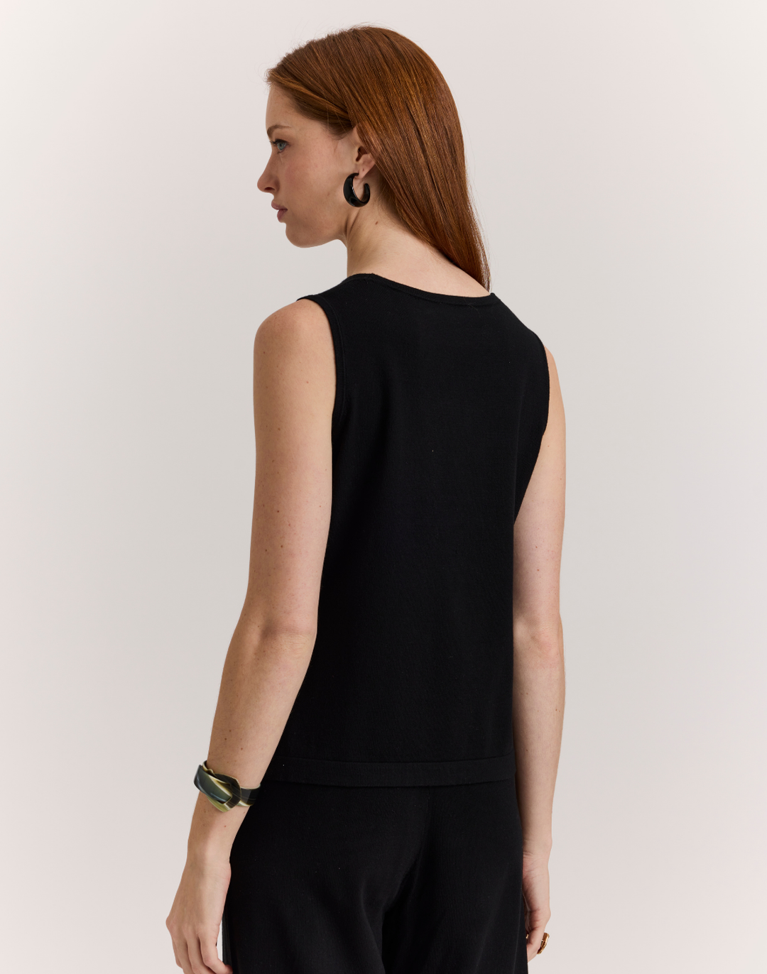 Maria Sleeveless Sweater Tank