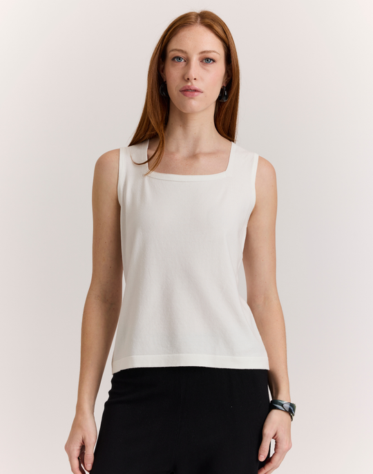 Maria Sleeveless Sweater Tank