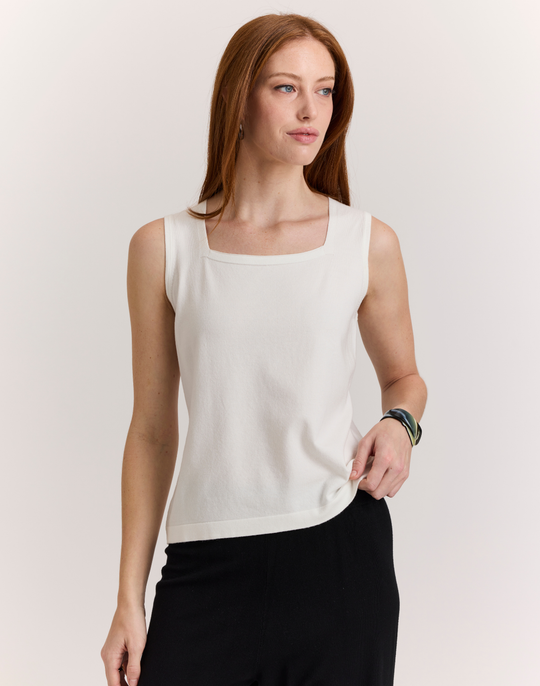 Maria Sleeveless Sweater Tank