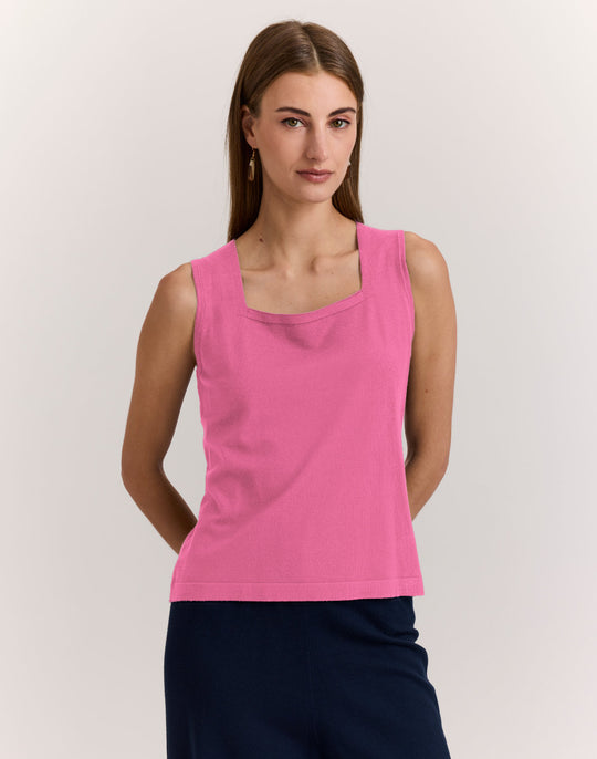 Maria Sleeveless Sweater Tank
