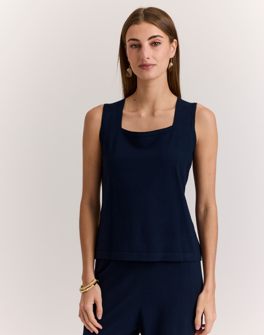 Maria Sleeveless Sweater Tank