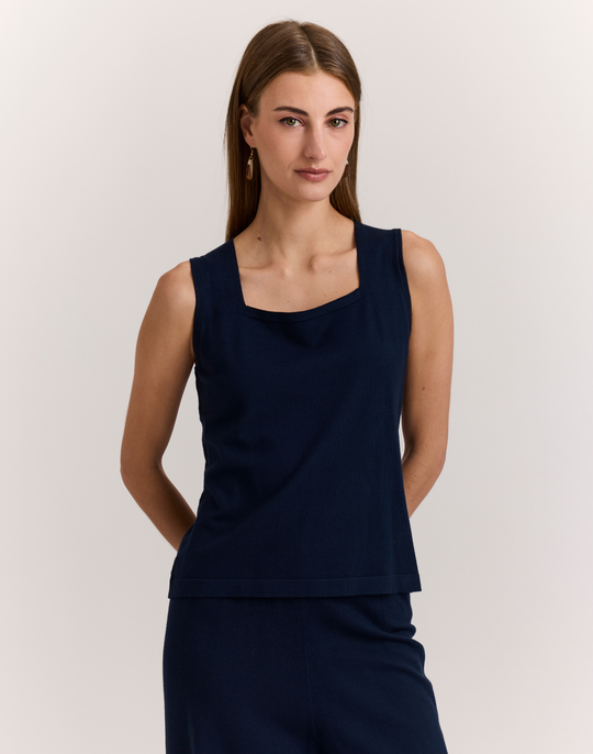 Maria Sleeveless Sweater Tank