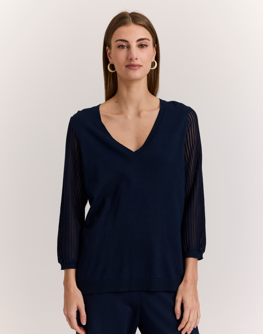 Daisy 3/4 Sleeve Sweater