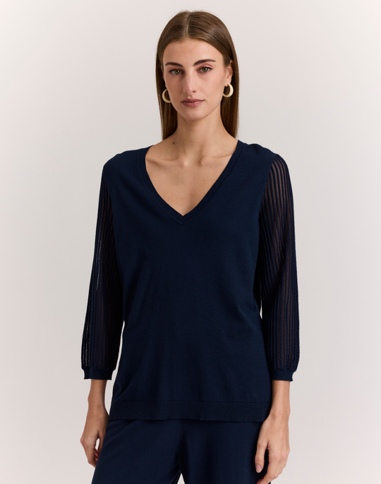 Daisy 3/4 Sleeve Sweater