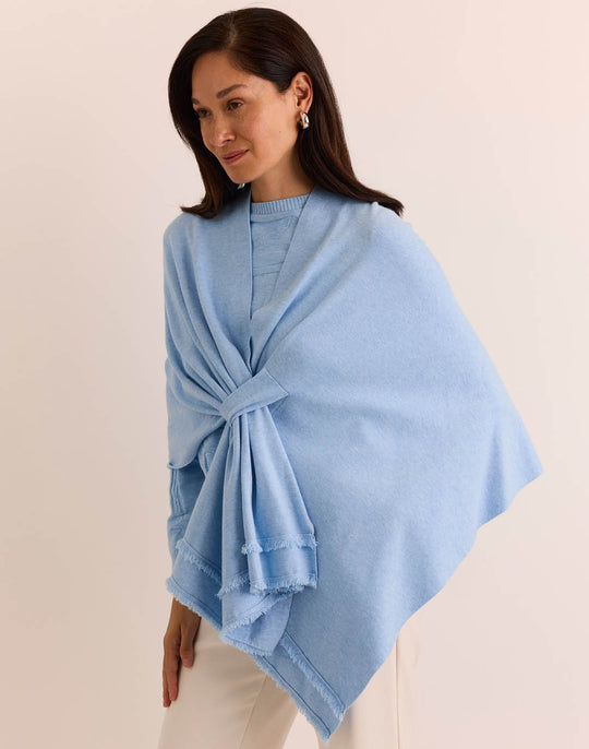 Mabel Tab Fringe Wrap