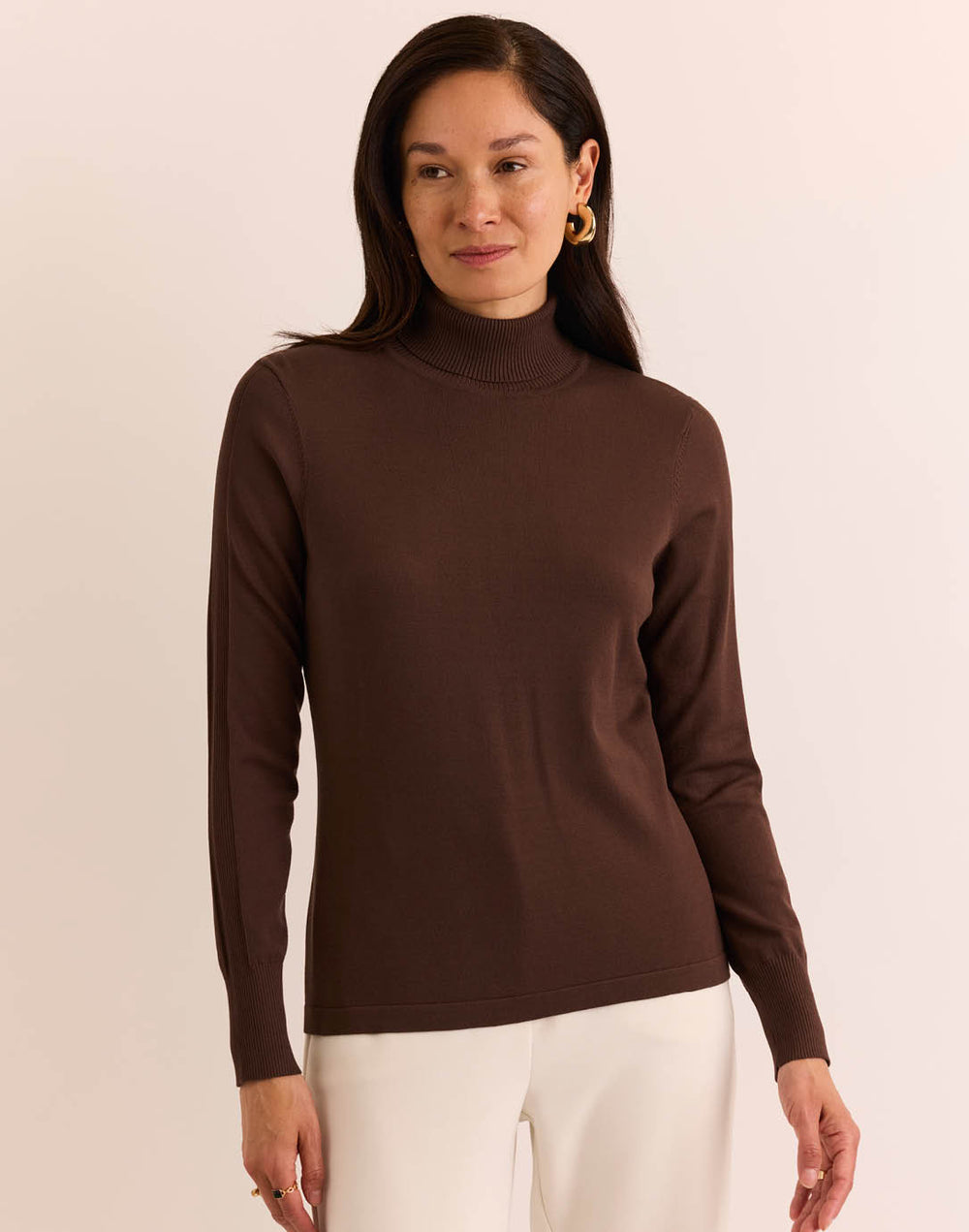Toni Long Sleeve Turtleneck Sweater