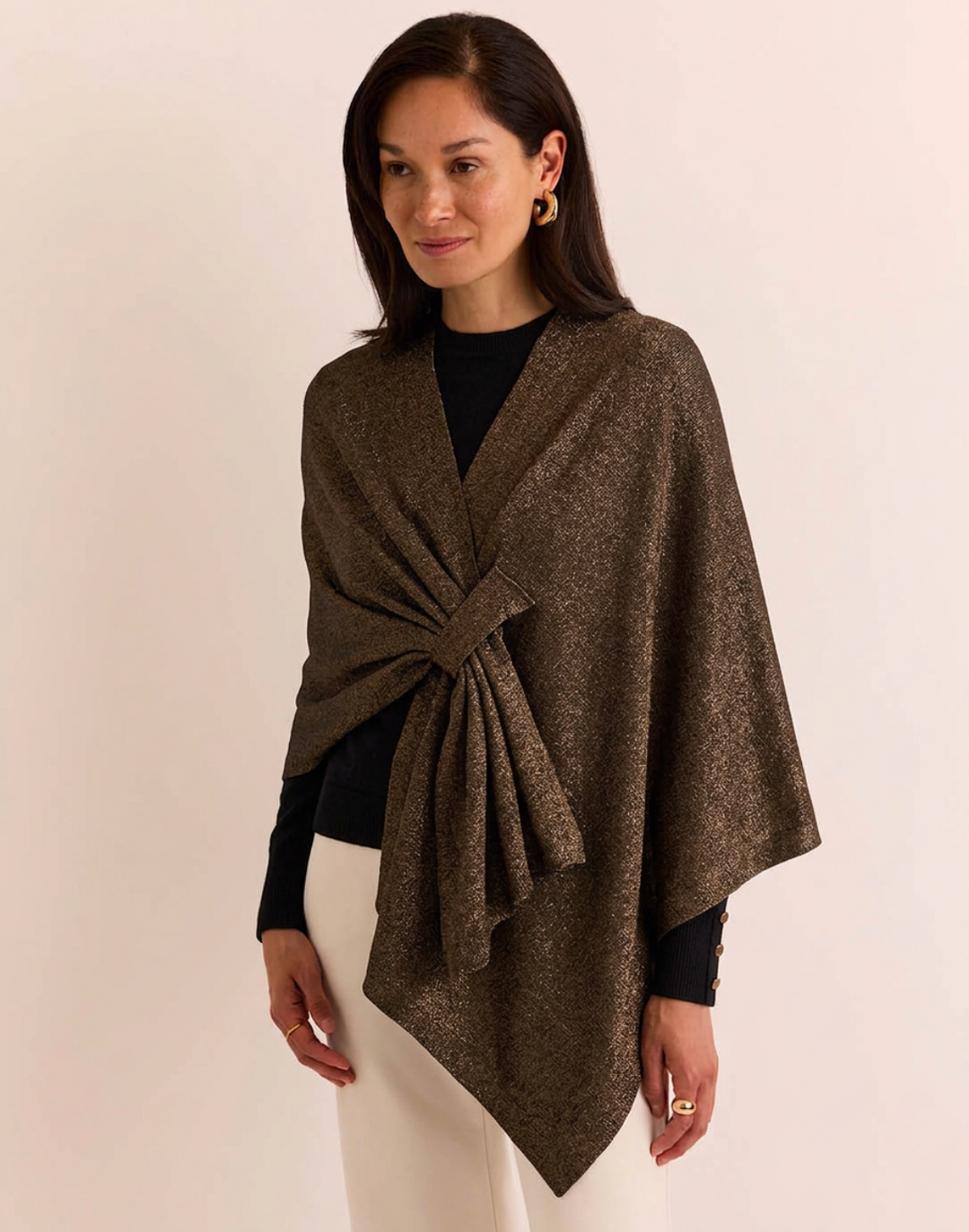 Tobi Shimmer Tab Wrap