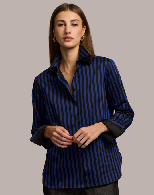 Margot Long Sleeve Stripe Shirt