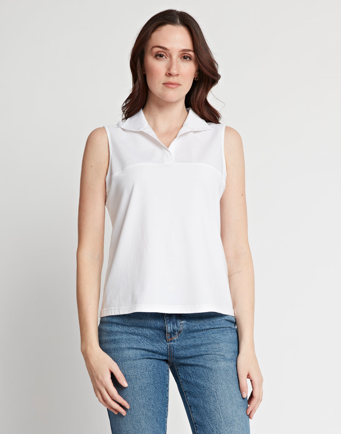 【HUGYOURSKIN】Ornament Print Top (White) Signature - Signature - hug your skin
