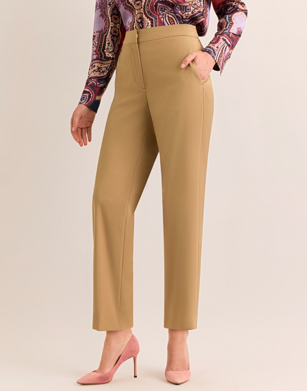 Jolene Traveler's Twill Ankle Pant