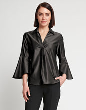 Load image into Gallery viewer, Nicole Bracelet Sleeve Silk Blend Satin Top