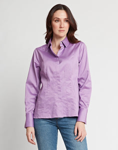 Francis Long Sleeve Cotton Fitted Shirt