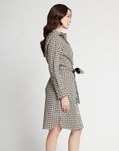 Load image into Gallery viewer, Kathleen Long Sleeve Geometric Tile Print Dress