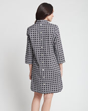 Load image into Gallery viewer, Aileen 3/4 Sleeve Lattice Print Dress