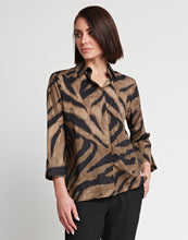 Load image into Gallery viewer, Xena 3/4 Sleeve Abstract Zebra Shirt
