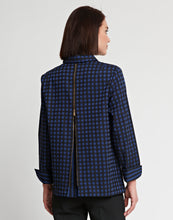 Load image into Gallery viewer, Xena Long Sleeve Black Stripe/Gingham Combo Shirt