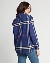 Load image into Gallery viewer, Halsey Long Sleeve Oversized Plaid Shirt