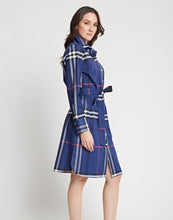 Load image into Gallery viewer, Kathleen Long Sleeve Oversized Plaid Dress