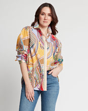 Load image into Gallery viewer, Halsey Long Sleeve Multi-Colored Paisley Print Shirt