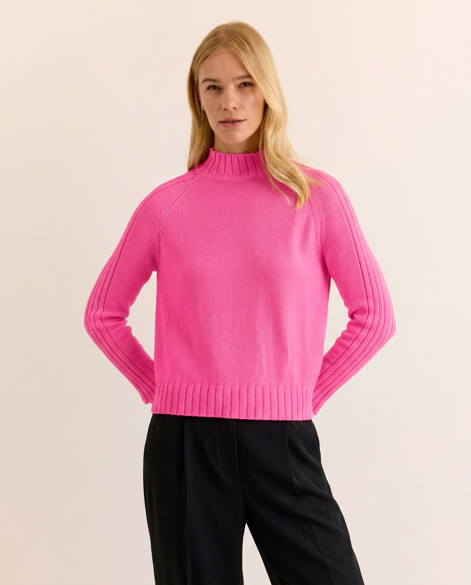 Salina Long Sleeve Turtleneck Sweater