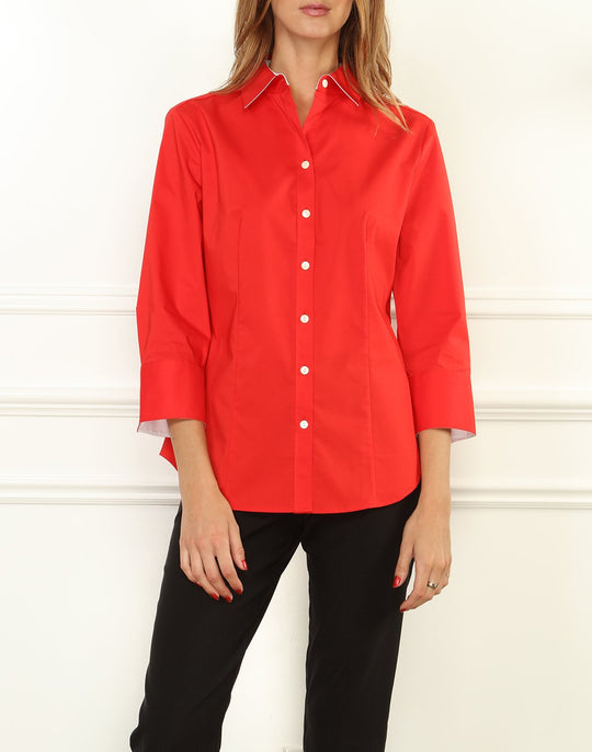 FINAL SALE / NO RETURN, NO EXCHANGE - Diane Classic Fit 3/4 Sleeve Shirt