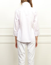 Load image into Gallery viewer, Clarice Luxe Cotton Classic Fit Shirt in Stripe