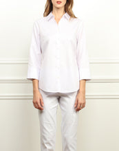 Load image into Gallery viewer, Clarice Luxe Cotton Classic Fit Shirt in Stripe