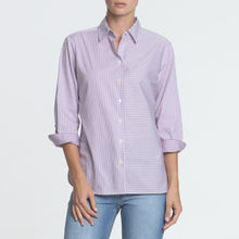Load image into Gallery viewer, Margot Relax Fit Shirt In Stripe/Check