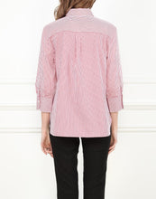 Load image into Gallery viewer, Margot Relax Fit Shirt In Stripe/Check