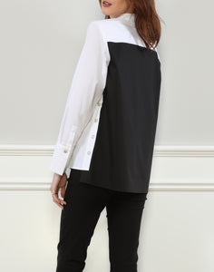 Maxine Side Button Shirt