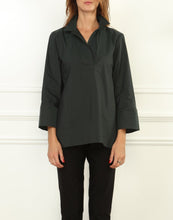Load image into Gallery viewer, Salina 3/4 Sleeve Stretch Taffeta Popover