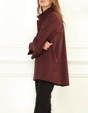 Load image into Gallery viewer, Salina 3/4 Sleeve Stretch Taffeta Popover
