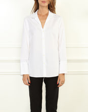 Load image into Gallery viewer, Ellie Luxe Cotton Long Sleeve Shadow Stripe Tunic